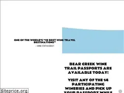 Sites similar to bearcreekwineries.com
