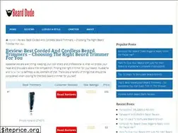 Sites similar to bearddude.com