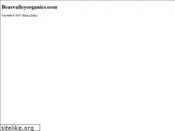 Sites similar to bearvalleyorganics.com