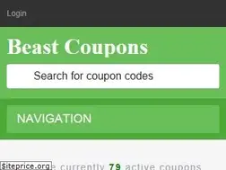 Sites similar to beastcoupons.com