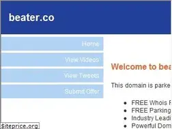Sites similar to beater.co
