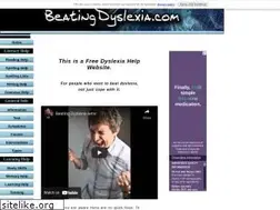 Sites similar to beatingdyslexia.com