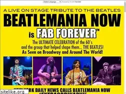Sites similar to beatlemanianow.com