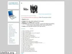 Sites similar to beatleslyrics.webs.com