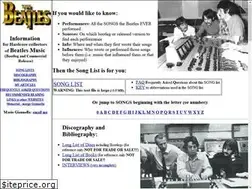 Sites similar to beatlesong.info