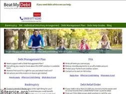 Sites similar to beatmydebt.com