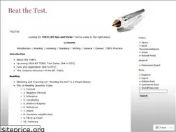 Sites similar to beatthetest.wordpress.com
