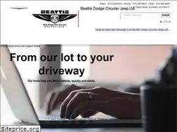 Sites similar to beattiedodge.com