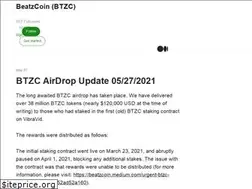 Sites similar to beatzcoin.medium.com