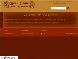 Sites similar to beau-geste.com
