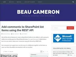 Sites similar to beaucameron.net