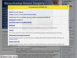 Sites similar to beauchamphouse.co.uk