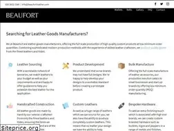 Sites similar to beaufortleather.com