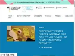 Sites similar to beauftragter-missbrauch.de