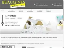 Sites similar to beaugines-impressions.com