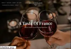Sites similar to beaujolaisbistro.com