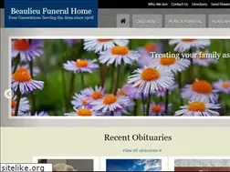 Sites similar to beaulieufuneralhome.com
