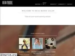 Sites similar to beaumondesalon.com
