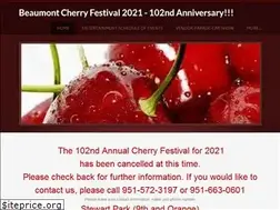 Sites similar to beaumontcherryfestival.org