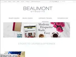 Sites similar to beaumontetiquette.com