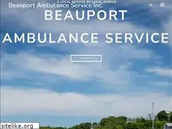 Sites similar to beauportambulanceservice.com