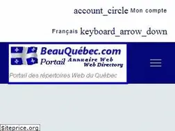 Sites similar to beauquebec.com