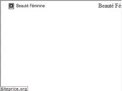 Sites similar to beaute-feminine.com