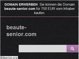 Sites similar to beaute-senior.com
