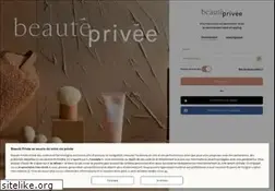 Sites similar to beauteprivee.fr