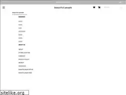 Sites similar to beautiful-people.jp