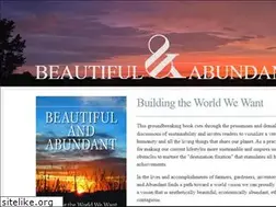 Sites similar to beautifulandabundant.com