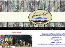 Sites similar to beautifulartpictureframing.com