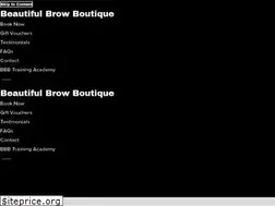 Sites similar to beautifulbrowboutique.com.au