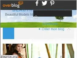 Sites similar to beautifulmodels.over-blog.com