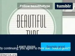 Sites similar to beautifultype.net