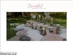 Sites similar to beautifulweddinghire.com.au