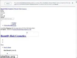 Sites similar to beautifyhaircosmetics.co.uk