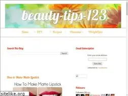 Sites similar to beauty-tips-123.blogspot.com
