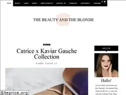 Sites similar to beautyandblonde.de