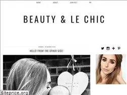 Sites similar to beautyandlechic.com