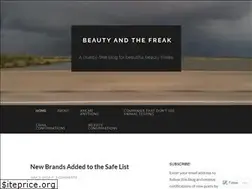 Sites similar to beautyandthefreak.wordpress.com