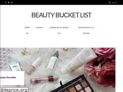 Sites similar to beautybucketlist.com