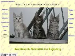 Sites similar to beautycats-mainecoon.de