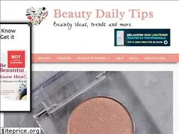 Sites similar to beautydailytips.com