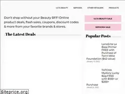 Sites similar to beautydealsbff.com