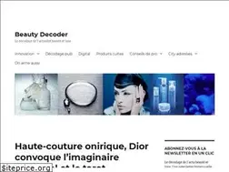 Sites similar to beautydecoder.com