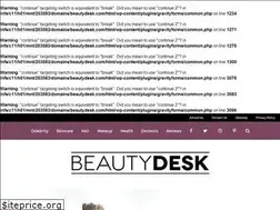 Sites similar to beautydesk.com