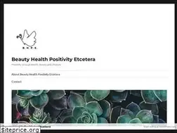 Sites similar to beautyhealthpositivityetcetera.wordpress.com