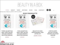 Sites similar to beautyinaboxshop.com
