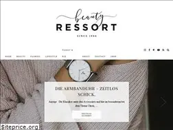 Sites similar to beautyressort.de